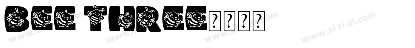 Bee Three字体转换